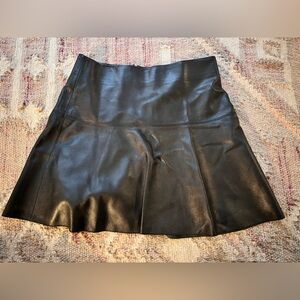 Vince leather skirt